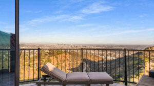 luxury addiction treatment balcony