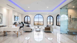 luxury addiction treatment living room