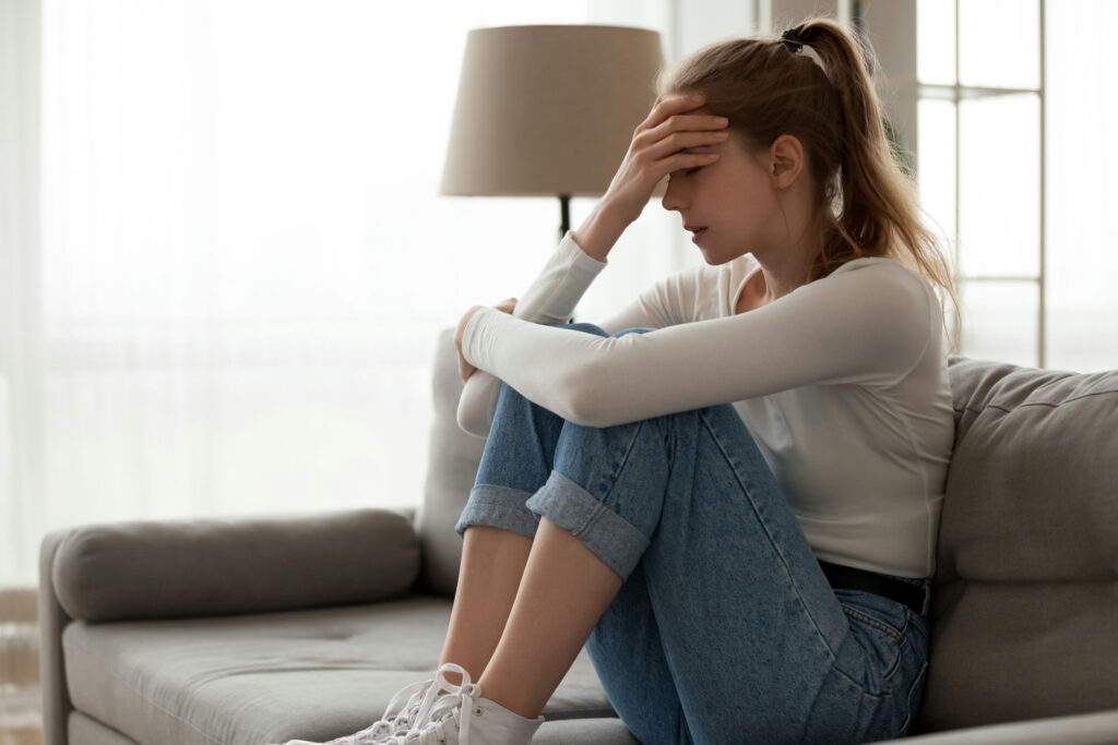 A girl in the midst of a manic episode, wondering about its duration