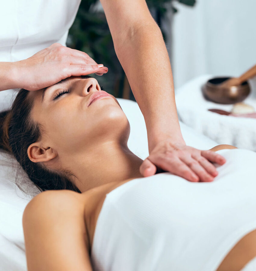 A woman receiving holistic therapy in Los Angeles, CA A woman receiving holistic therapy in Los Angeles, CA