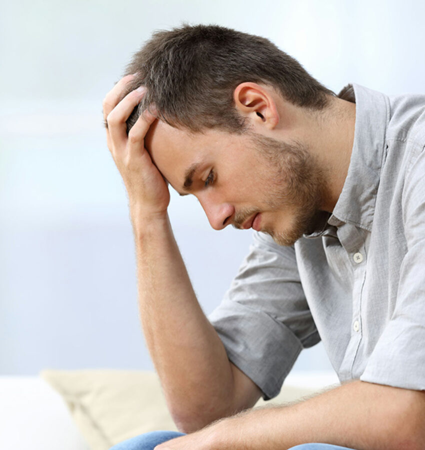 A man receiving anxiety and addiction treatment in Los Angeles, CA A man receiving anxiety and addiction treatment in Los Angeles, CA