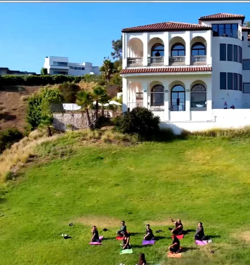 Yoga activities at Peak Path Health in Los Angeles, California