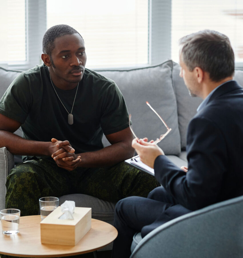 trauma-addiction-recovery-treatment-california man receiving trauma and addiction treatment in Los Angeles, CA